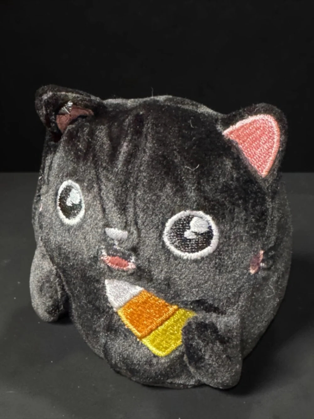 Halloween Black Cat Plush Hidden Baby Cats Squishy Plush NWT